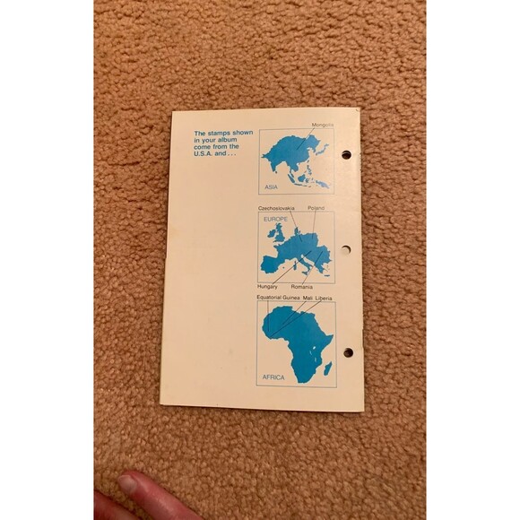 1974 Travel Through the Ages Stamp Album - Picture 4 of 7